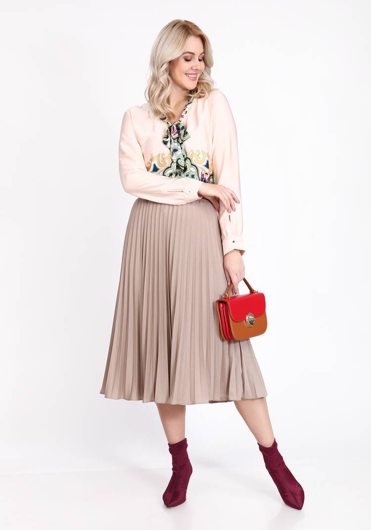 Юбка гофре из трикотажной ткани шир.  750, рис. 11