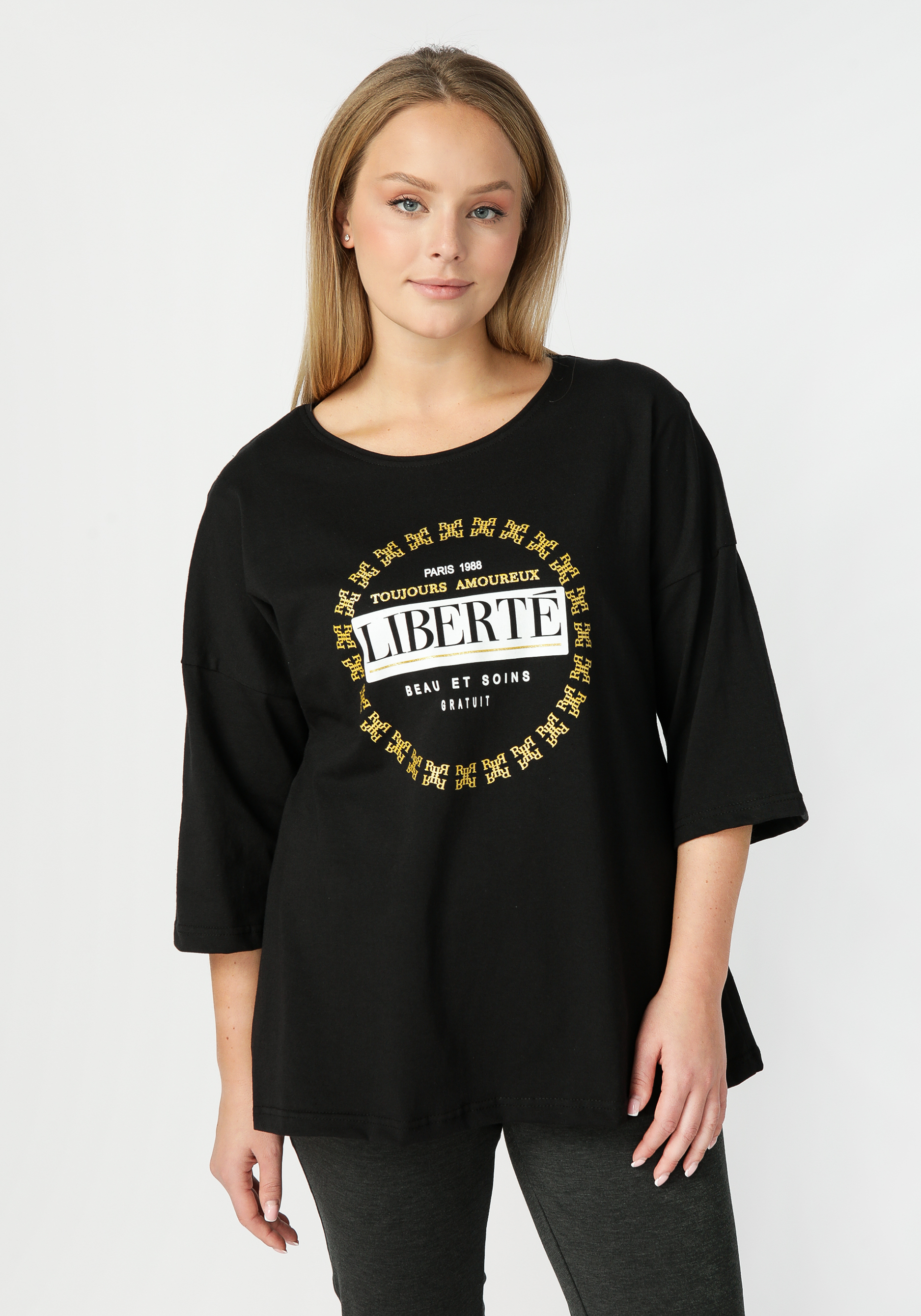 

Лонгслив "Звонкий голос", Черный