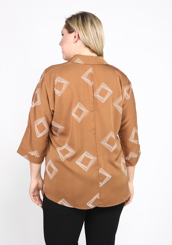 Блуза Обворожительная незнакомка шир.  580, рис. 11