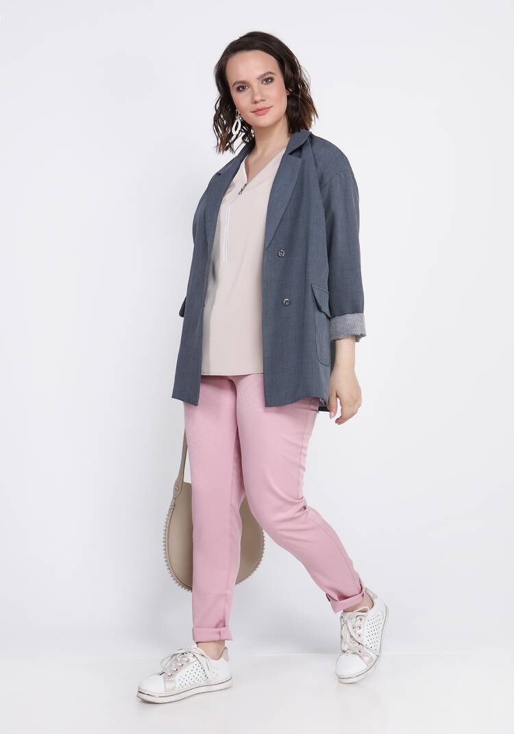 Блуза на молнии Изабелла шир.  750, рис. 10