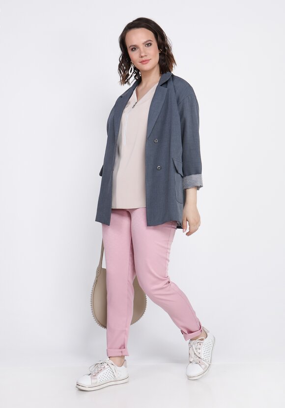 Блуза на молнии Изабелла шир.  580, рис. 10