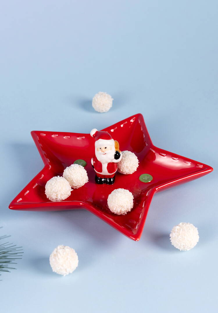 Фигурное блюдо Новогодний подарок шир.  750, рис. 1