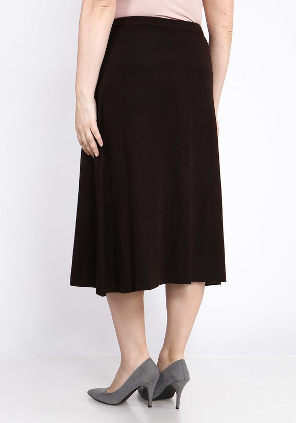 Юбка с вертикальным воланом шир.  580, рис. 6