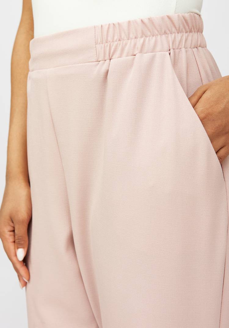 Брюки с карманами на резинке по поясу шир.  750, рис. 5