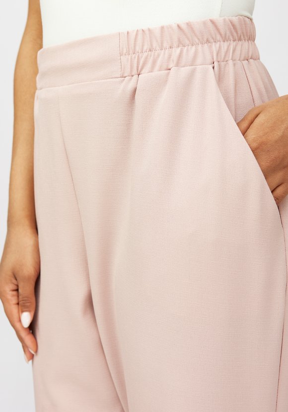 Брюки с карманами на резинке по поясу шир.  580, рис. 5