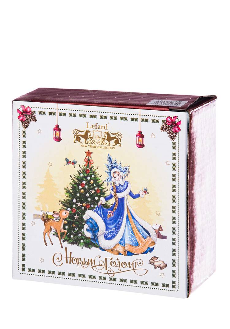 Конфетница с ручкой С Новым Годом! шир.  750, рис. 3