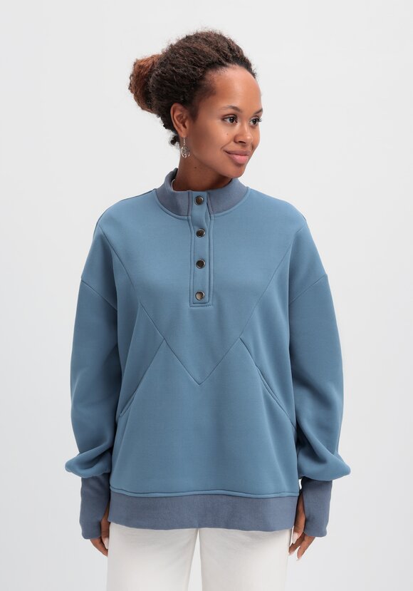 Толстовка с застёжкой на кнопках шир.  580, рис. 4