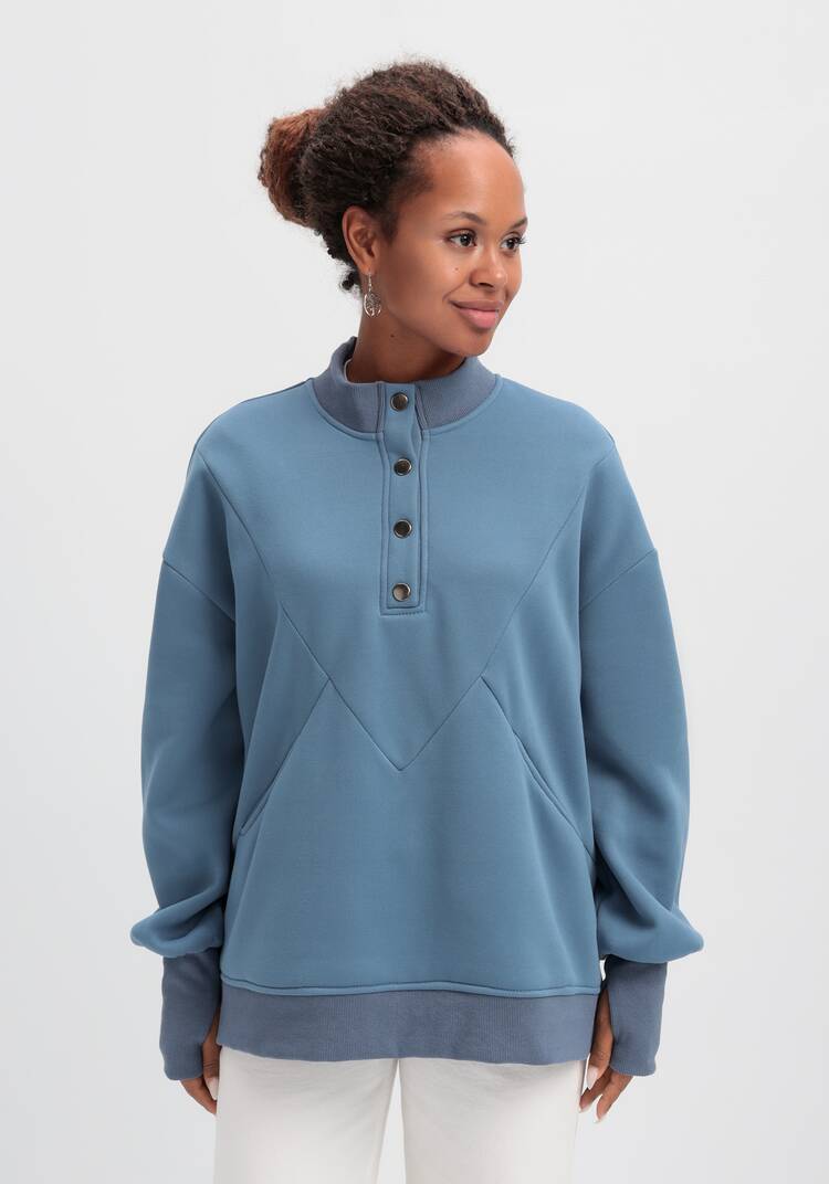 Толстовка с застёжкой на кнопках шир.  750, рис. 4