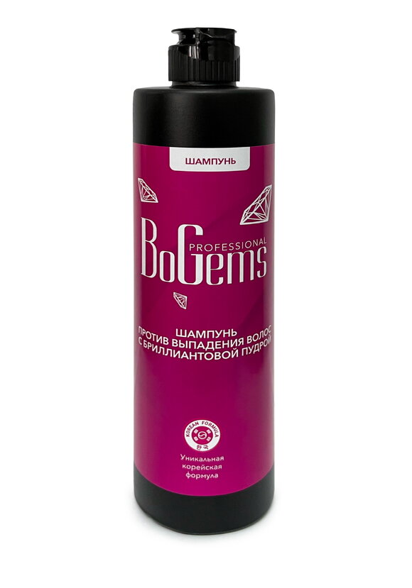 Шампунь от выпадения с бриллиантовой пудрой шир.  580, рис. 1