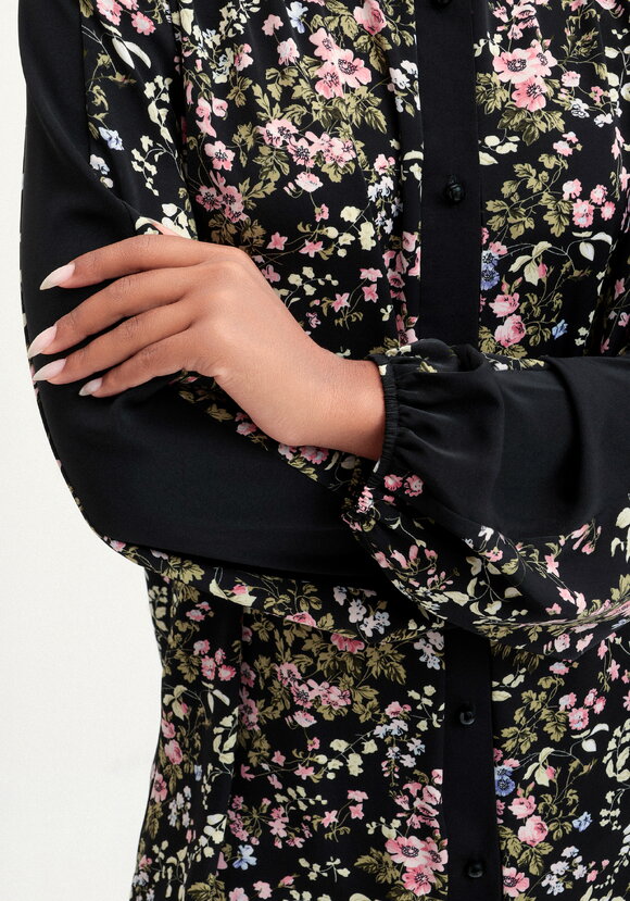 Блуза с лампасами по рукавам шир.  580, рис. 6