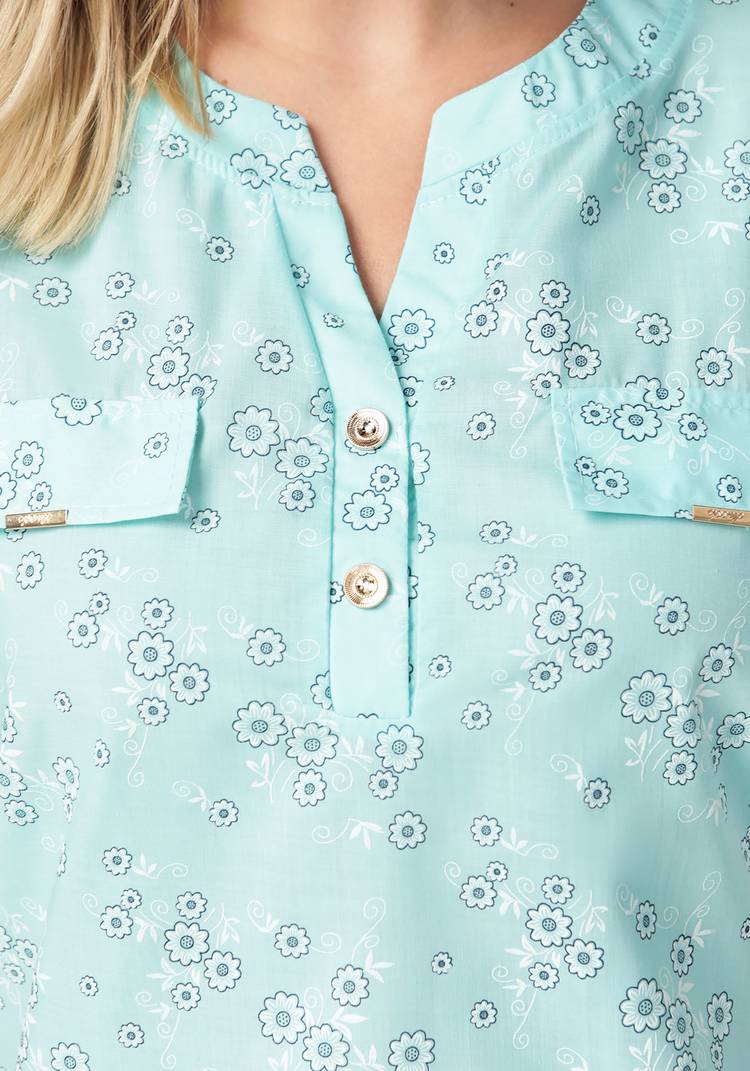 Блуза Геометрическая красота шир.  750, рис. 15