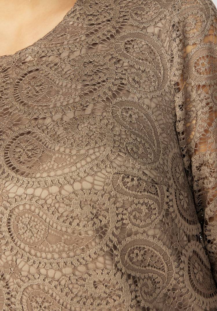 Платье миди кружевное шир.  750, рис. 4