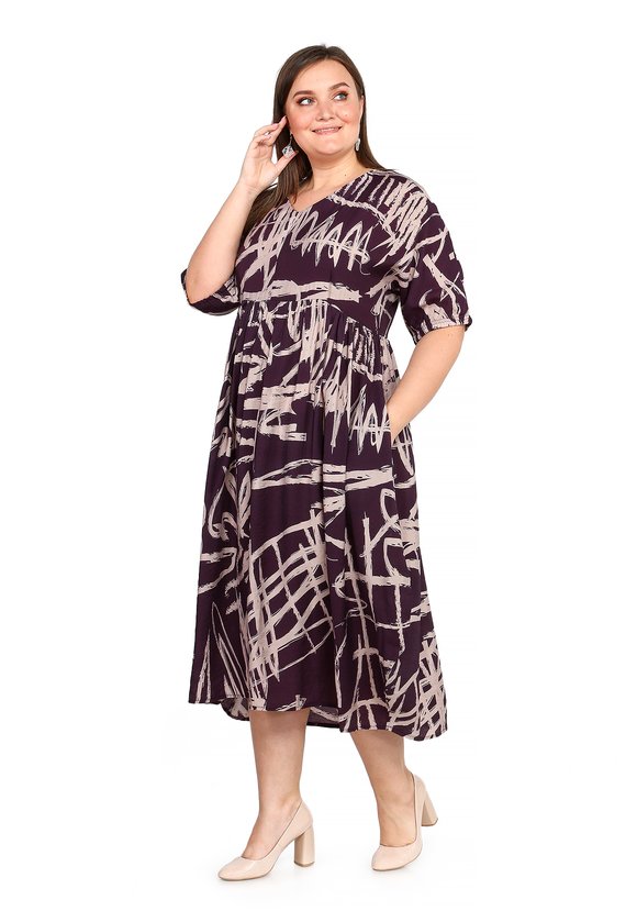 Платье Важный День шир.  580, рис. 18