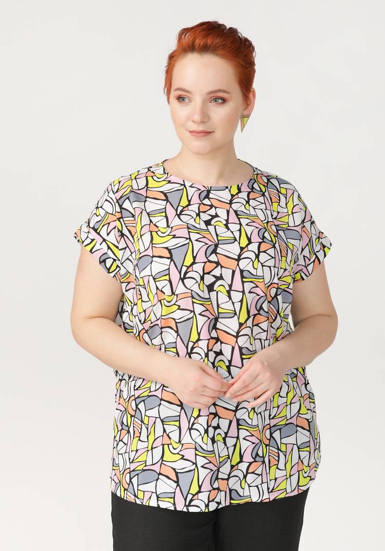 Блуза Невероятное сияние шир.  750, рис. 9