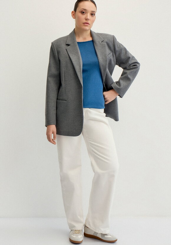 Джемпер свободный с горлом лодочкой шир.  580, рис. 10