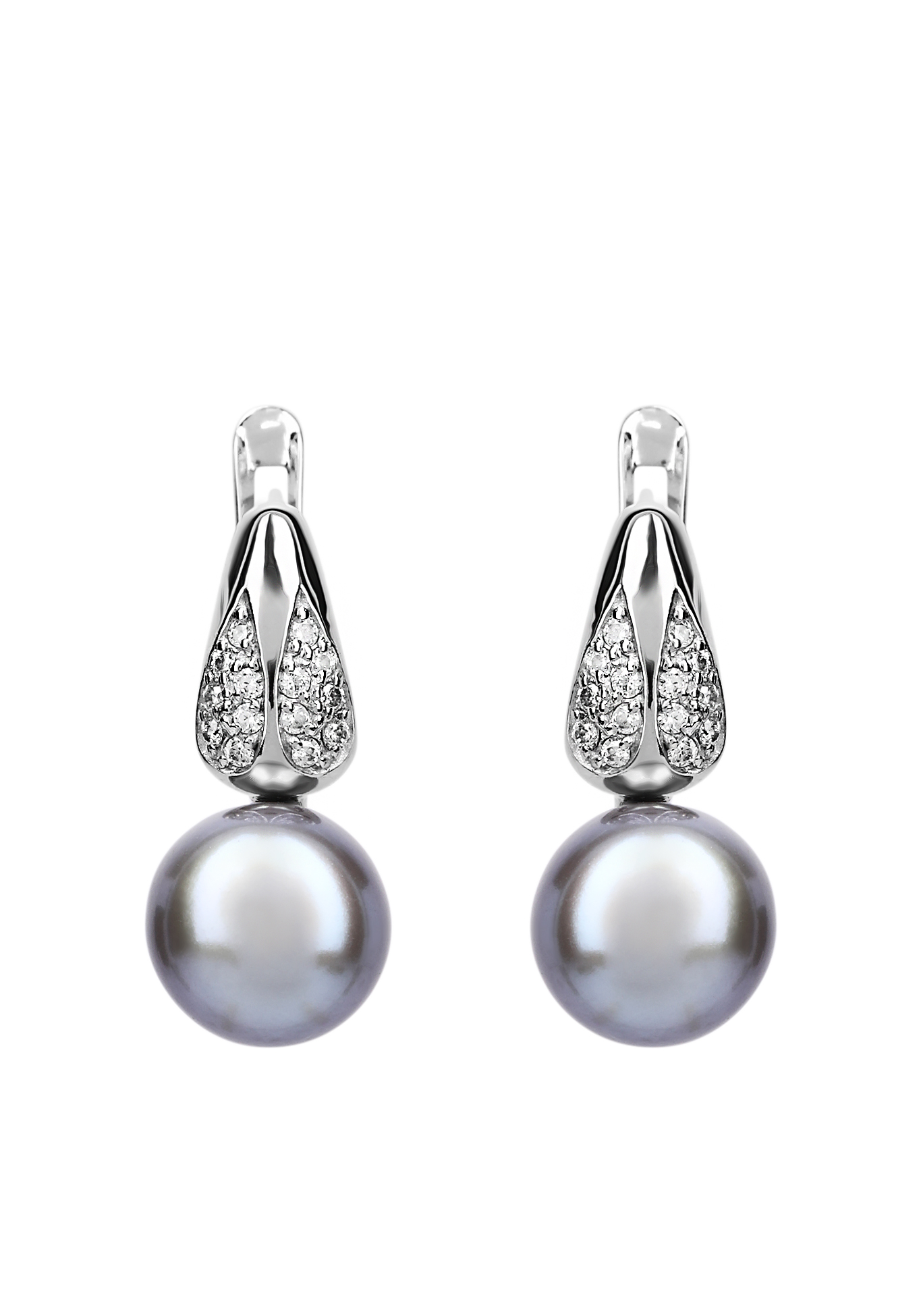 

Серьги серебряные "Изысканный вечер"