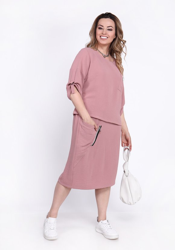 Юбка удлиненная шир.  580, рис. 3