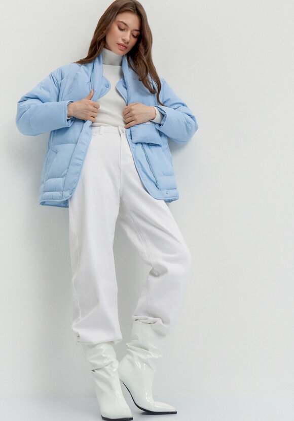 Куртка со съемным воротником шир.  580, рис. 34