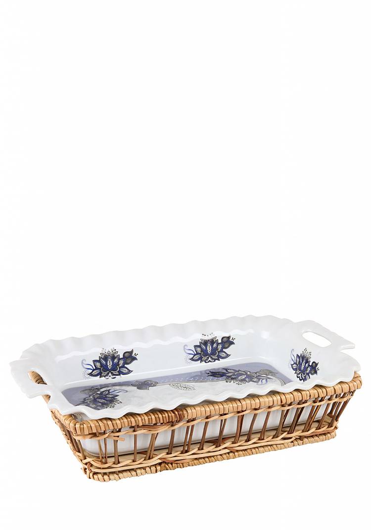 Блюдо прямоугольное в ротанге шир.  750, рис. 6