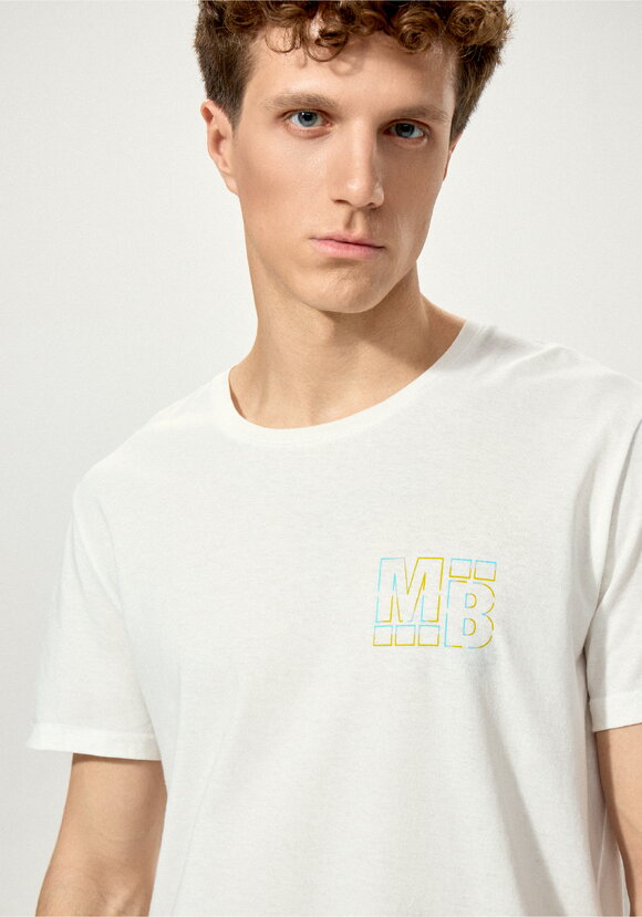 Комплект футболок с лаконичным принтом, 2 шт. шир.  580, рис. 39