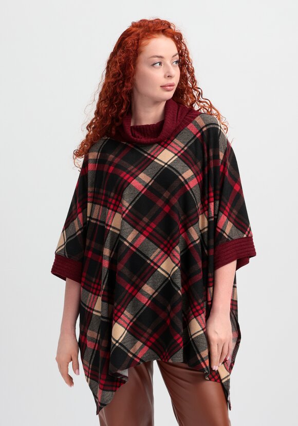 Пончо Сиенна шир.  580, рис. 1