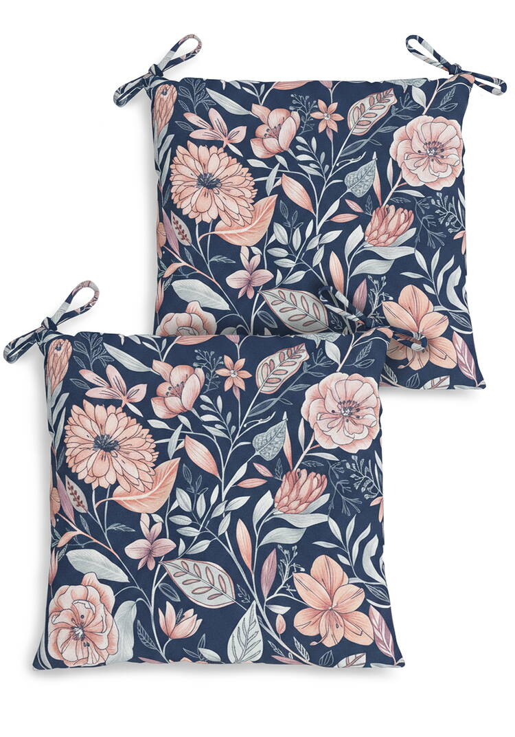 Сидушка для стула Таисия, 2 шт. шир.  750, рис. 1