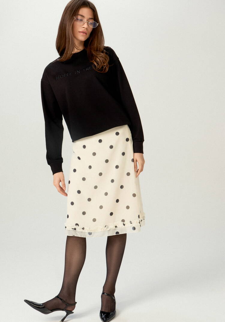 Свитшот с леттерингом на груди шир.  750, рис. 9