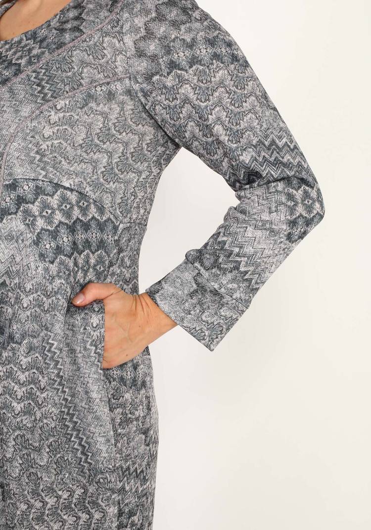 Платье с рельефами шир.  750, рис. 4