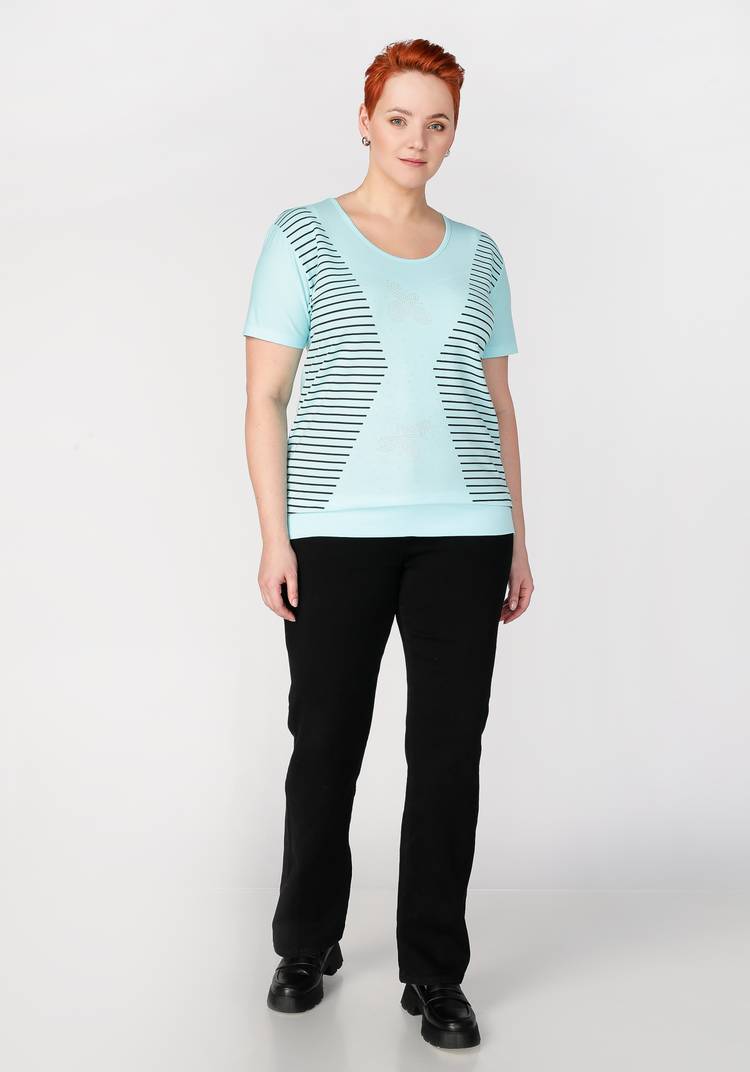 Блуза с принтом Агнес шир.  750, рис. 4