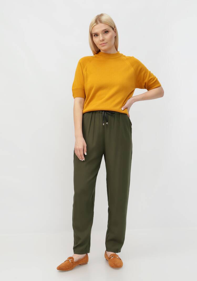 Брюки на кулиске свободного кроя шир.  750, рис. 8