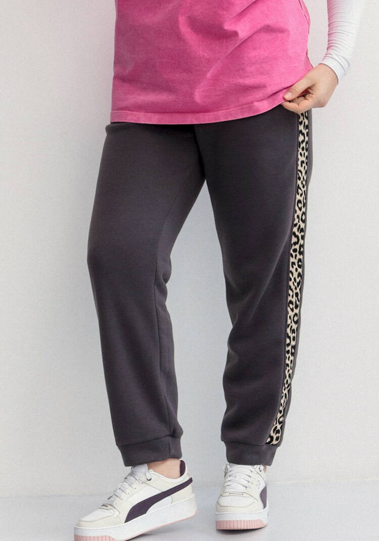 Брюки с леопардовыми лампасами шир.  750, рис. 28