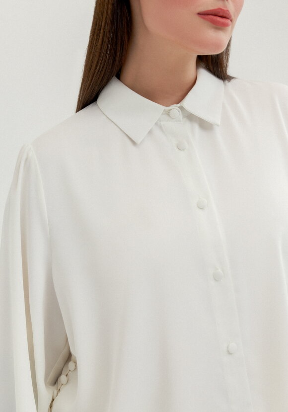 Блуза с разрезами шир.  580, рис. 13