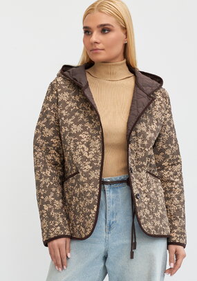 Куртка с цветочным принтом Аманда