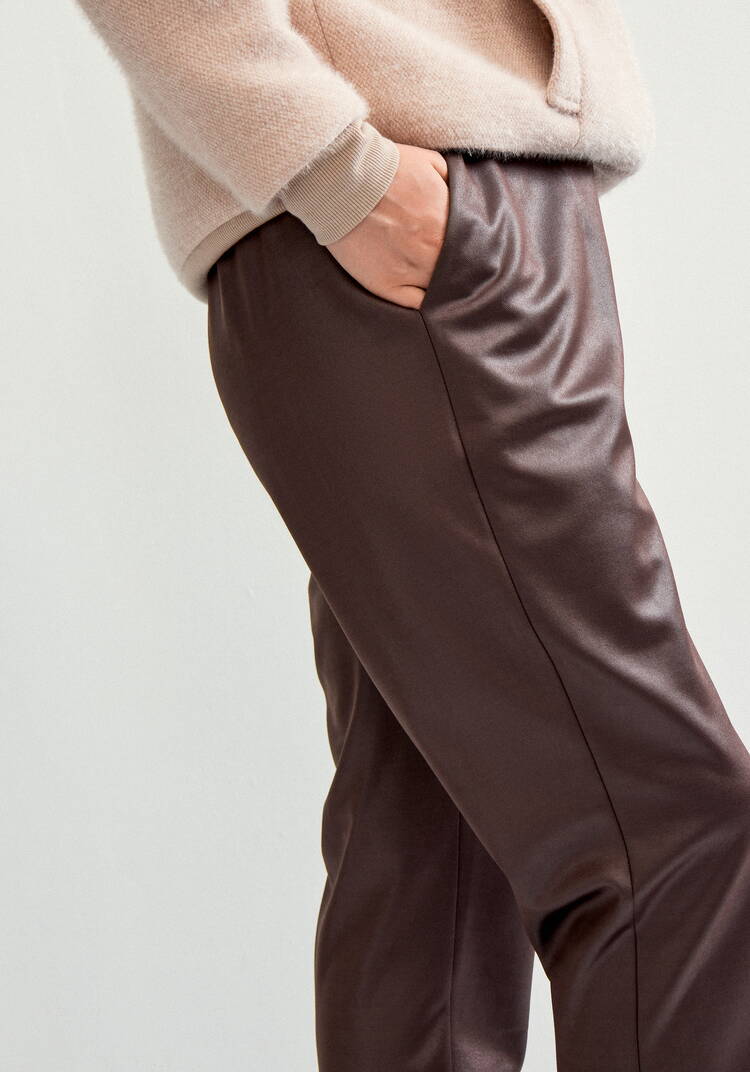 Брюки на резинке по низу шир.  750, рис. 4