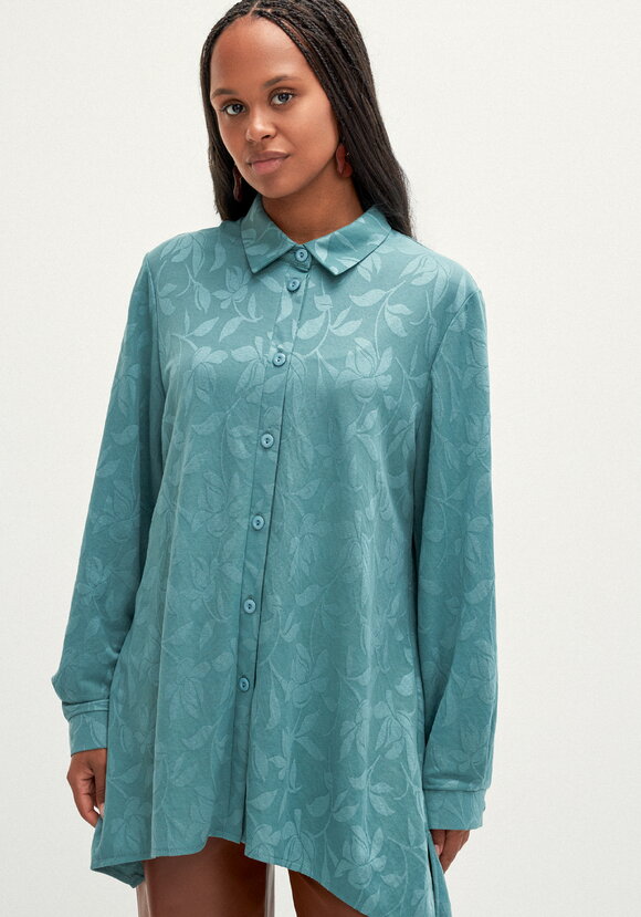 Туника трикотажная с жаккардовым рисунком шир.  580, рис. 4