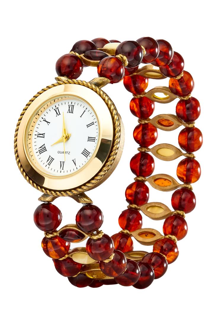 Часы женские Янтарное вдохновение шир.  750, рис. 1