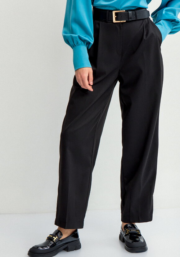 Брюки классические с защипами шир.  580, рис. 8