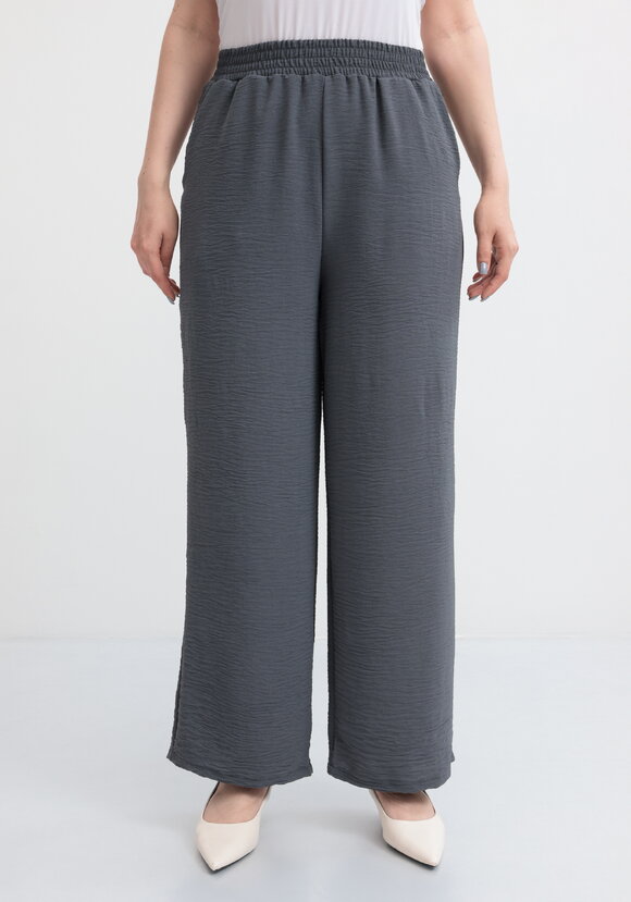 Брюки палаццо свободного силуэта шир.  580, рис. 9