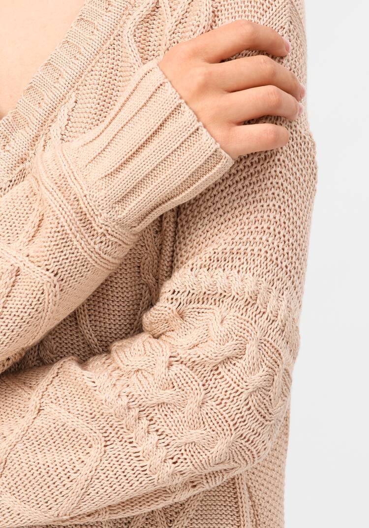 Джемпер с V образным вырезом без метанити шир.  750, рис. 6