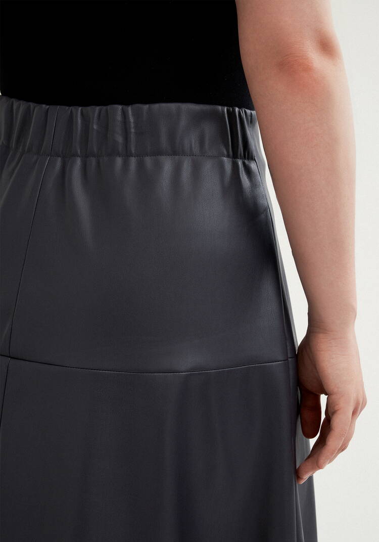 Юбка годе из экокожи шир.  750, рис. 13