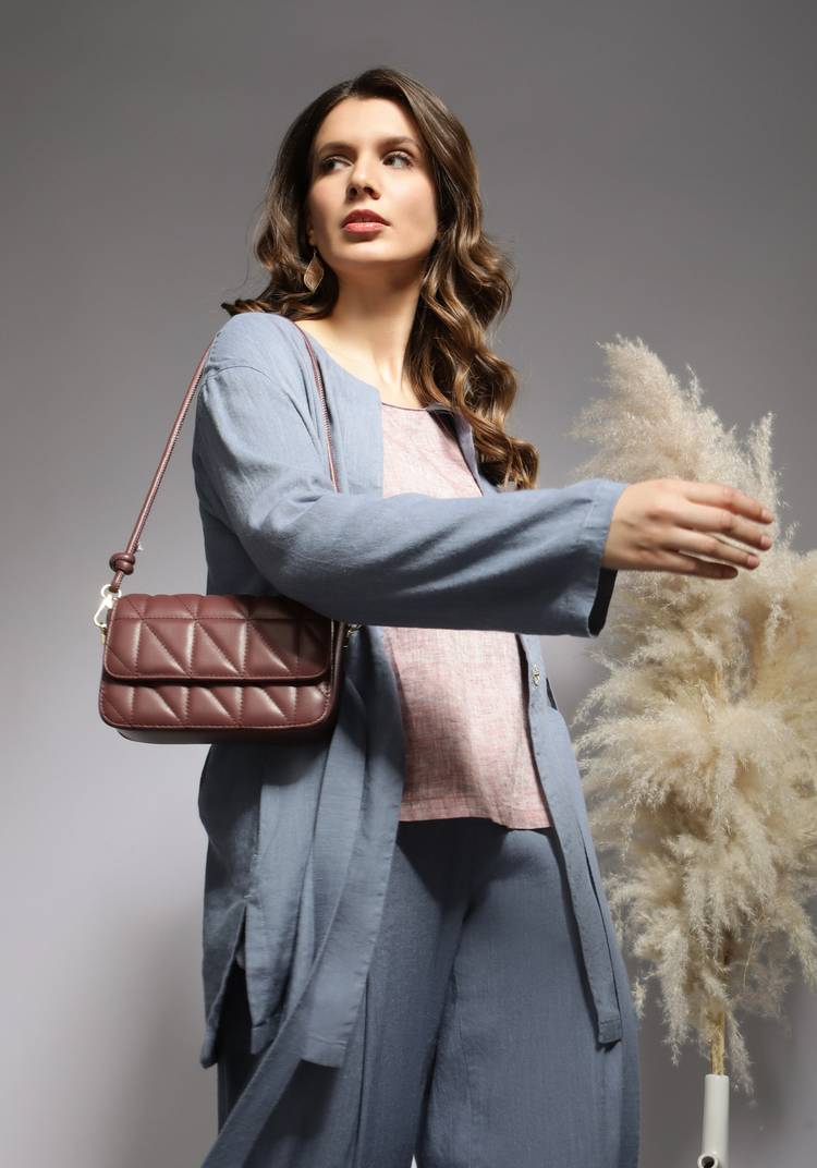 Кардиган женский с поясом Элеонора шир.  750, рис. 9