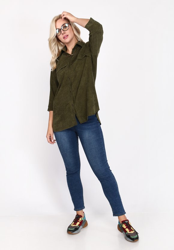 Блуза Вельветовая радость шир.  580, рис. 14