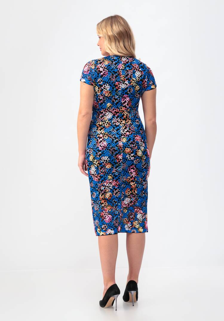 Платье ажурное с вышивкой шир.  750, рис. 3