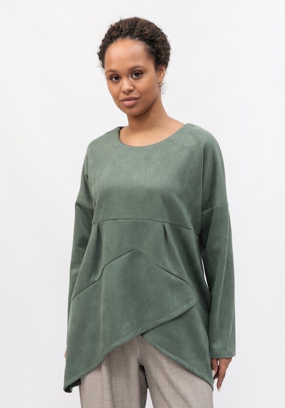 Туника из эко-замши шир.  580, рис. 4