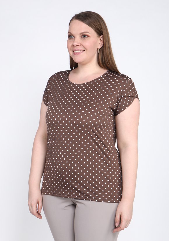 Блуза Универсальная красота шир.  580, рис. 6