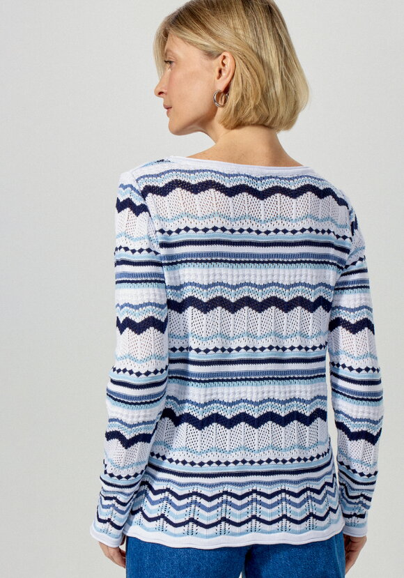 Джемпер с морским орнаментом шир.  580, рис. 3