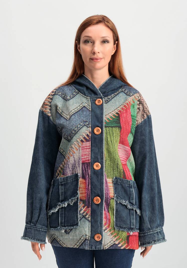 Джинсовая куртка Райли шир.  750, рис. 12