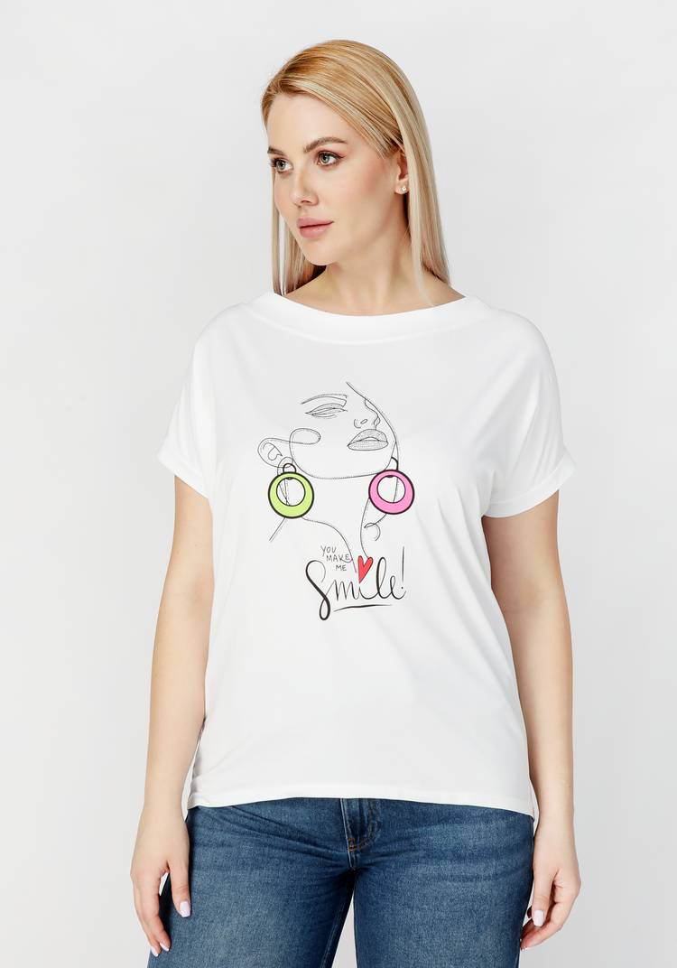 Футболка женская Виолетта шир.  750, рис. 18