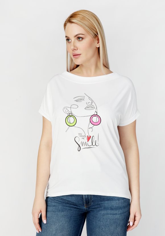 Футболка женская Виолетта шир.  580, рис. 18