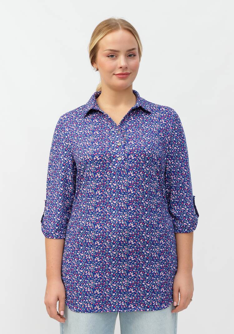 Рубашка Лучия с принтом шир.  750, рис. 12